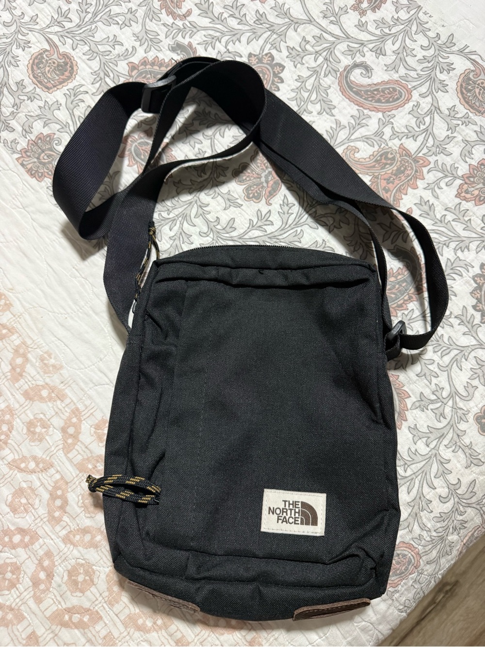 The North Face Black Compact Messenger Crossbody Bag